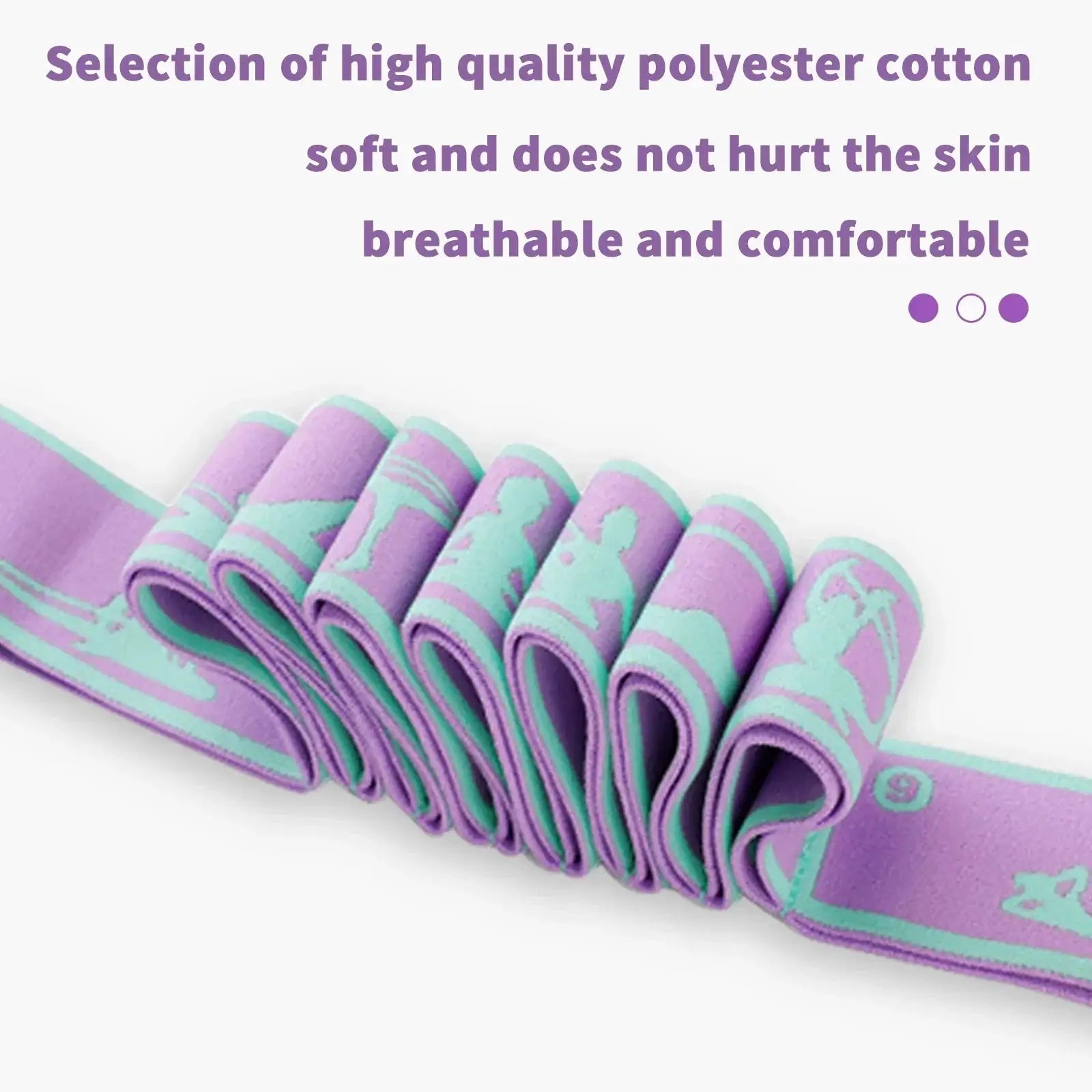 Segmented Yoga Resistance Bands for Adults and Children