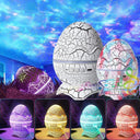 Dinosaur Egg Star Projector Magical LED Night Light Music Sync