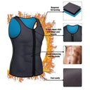 Men Waist Trainer Sauna Vest For Weight Loss Sizes S To 5XL