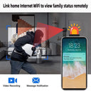 HD 4K WiFi Mini Nanny Cam 1080P Remote Viewing Motion Detection