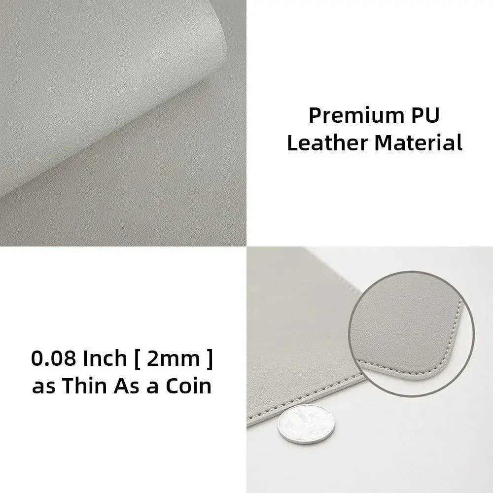 Desk Protector Mat Ultimate PU Leather Gaming Mouse Pad