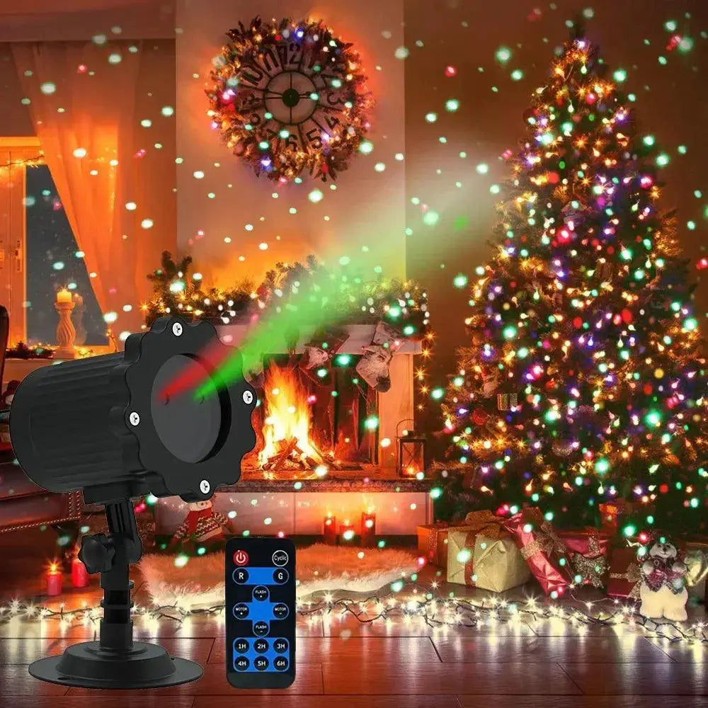All Weather LED Star Projector With Remote Control Display