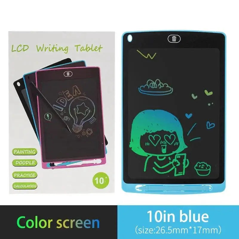 LCD Writing Tablet for Kids Mess Free — 12-C-BLUE