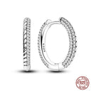 Charm Double Hoop Earrings