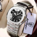 Square Stainless Steel Men Quartz Watch