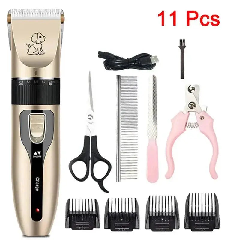 Low Noise Pet Hair Trimmer for Owners — product view 8
