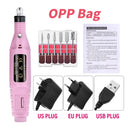 Portable Electric Nail Drill: Machine Manicure Tools