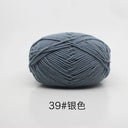 40-50g/Set 4ply Milk Cotton Knitting Yarn For Crafts Use