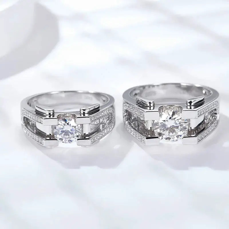 Certified Fine Silver Wedding Ring — product image 1