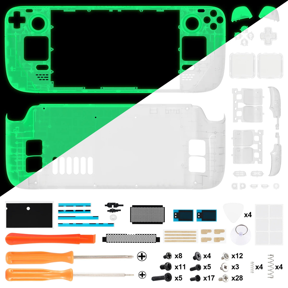 eXtremeRate DIY Replacement Shell Steam