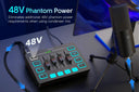 Crisp Sound Gaming Audio Mixer for Streaming