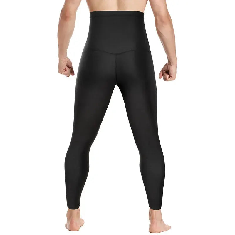 Mens High Waist Belly Slimming Shapewear Tummy Control Fajas