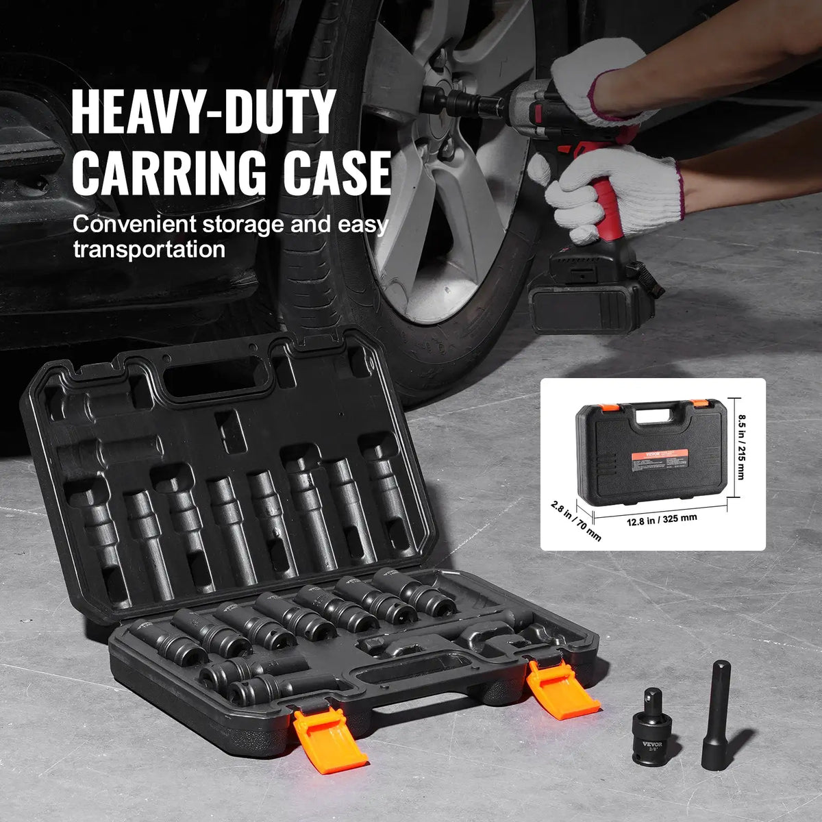 Premium Swivel Impact Socket Set — product image 2