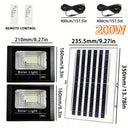 Dual Head Solar LED Garden Wall Light