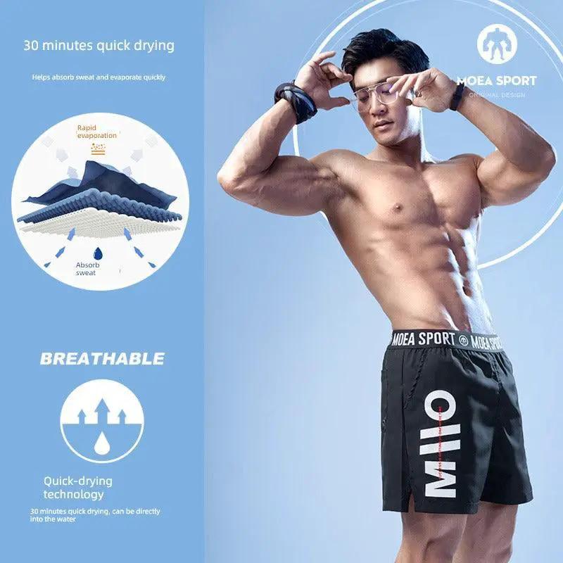 Ink Cube Running Training Shorts Polyester For Workouts