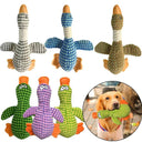 Duck Plush Toy: Interactive Squeaker for Dogs Fun