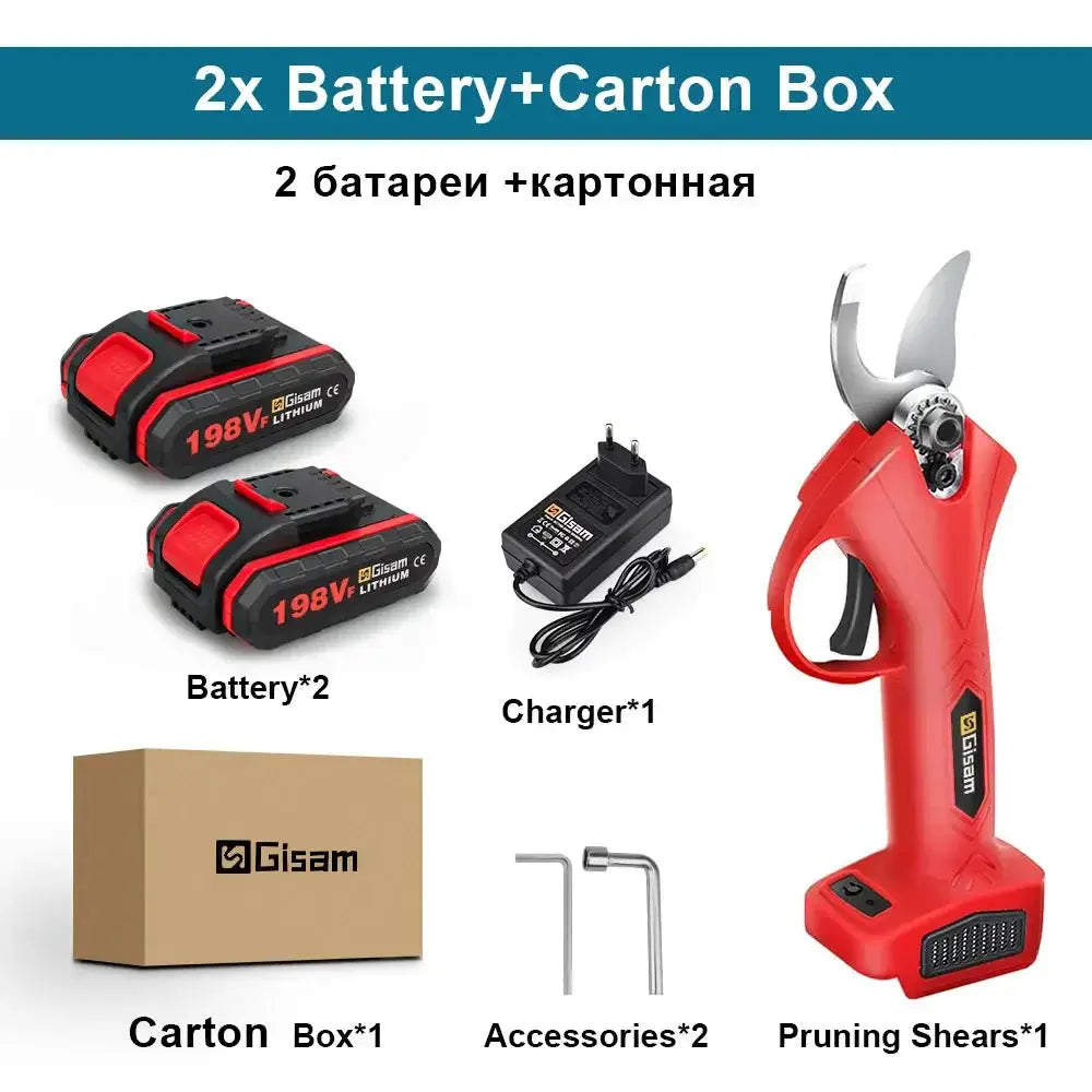 Gisam 198VF 30mm Cordless Electric Pruning Shears Bonsai Tool - OurLum.com