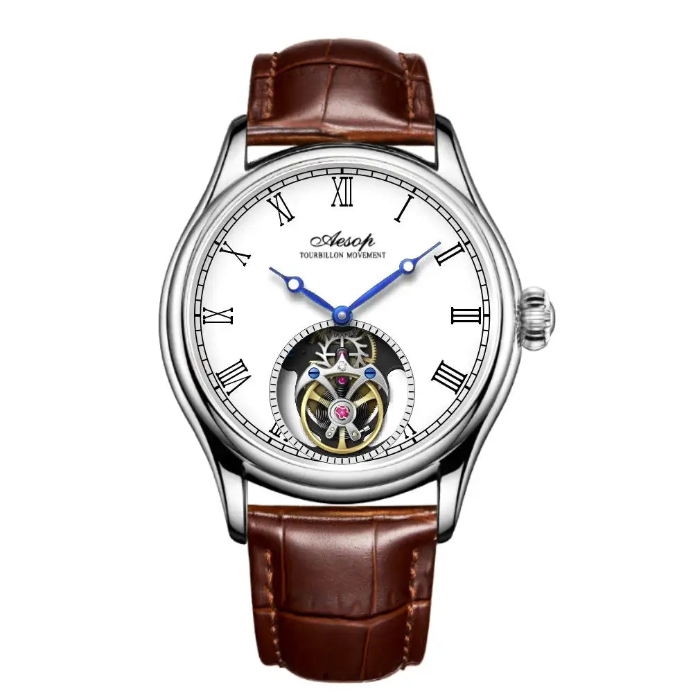 Luxury Tourbillon Skeleton Watch Men — product image 7