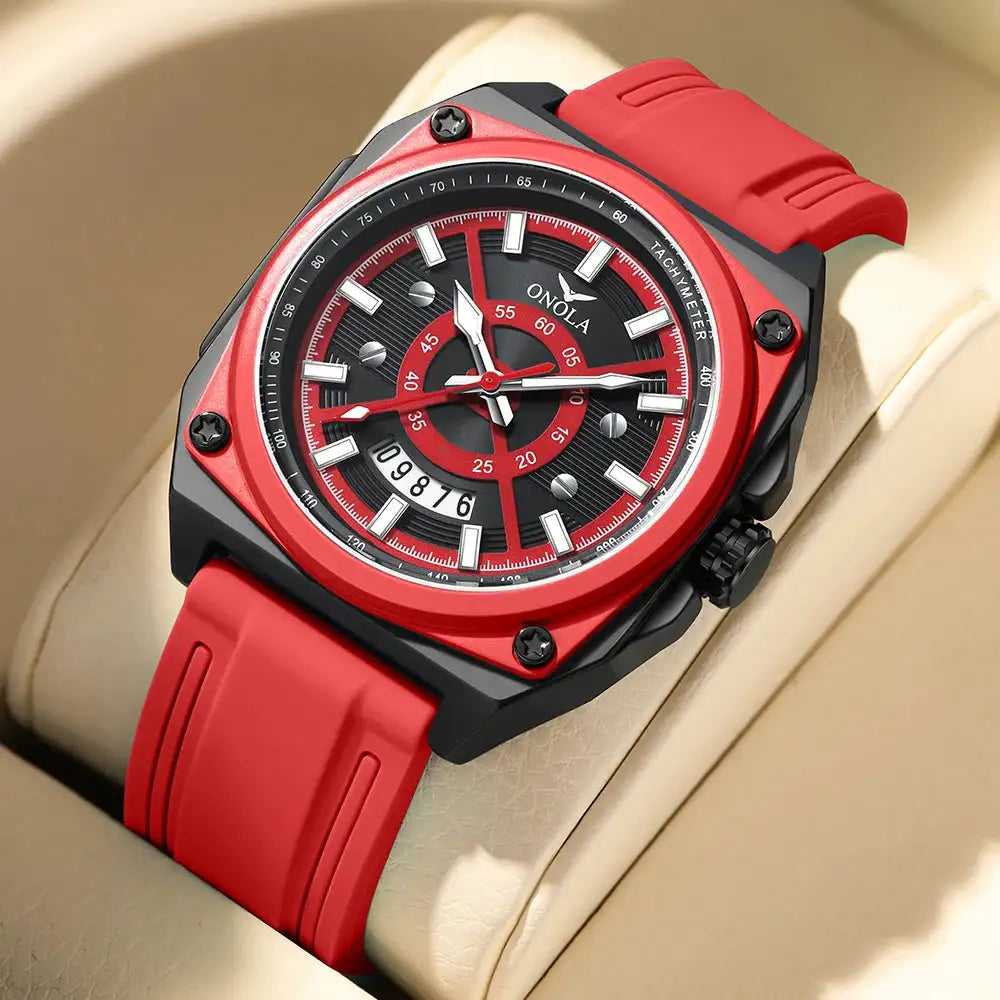 Onola Square Stainless Steel Watch — product image 4