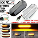 LED Dynamic Side Marker Lights for VW Seat Ibiza 6L Cordoba Leon MK1 MK2 Toledo