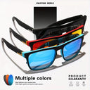 Square Polarized Sunglasses - Blocks Harsh Glare