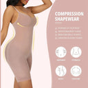Seamless 2PCS Bodysuit Compression Shapewear for Women