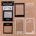 Yoofun Vintage Film Frame Stickers Nostalgic Diary Labels