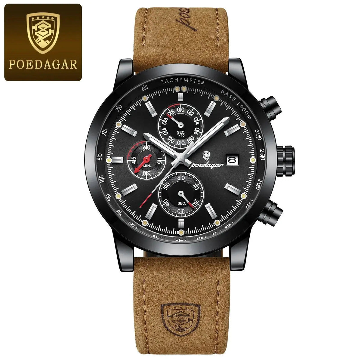 Men's Chronograph Watch Luminous Hands — product view 10