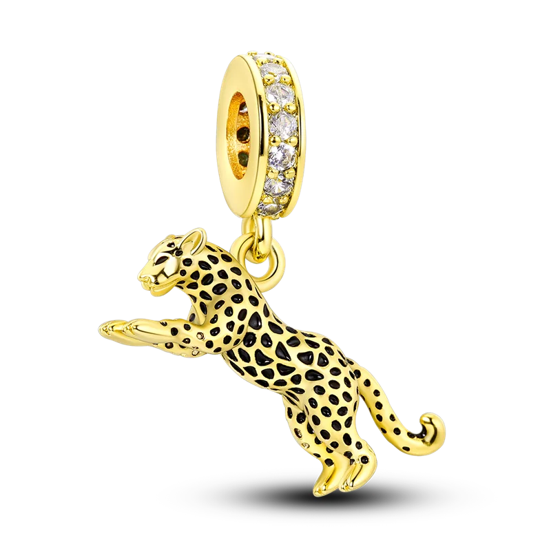 Gold Series Charm Bead Sterling