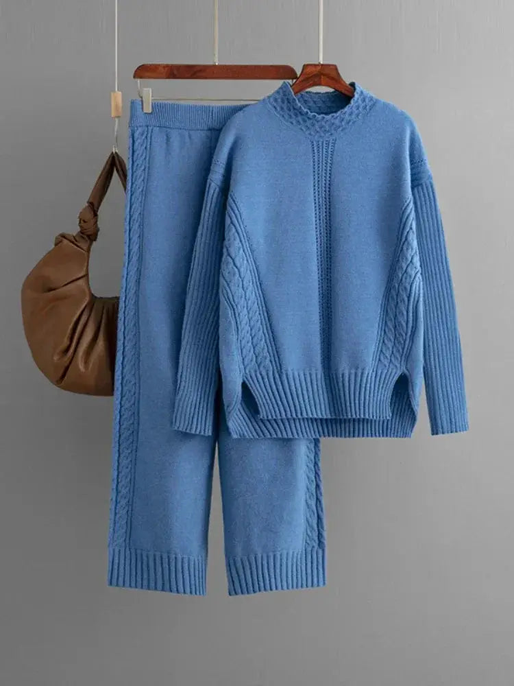 Warm Knitwear Set for Women Office Wear — product view 9