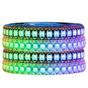 Programmable RGB LED Strip Lights 5M 144 LEDs Per Meter WS2812B 5050 Color Flow