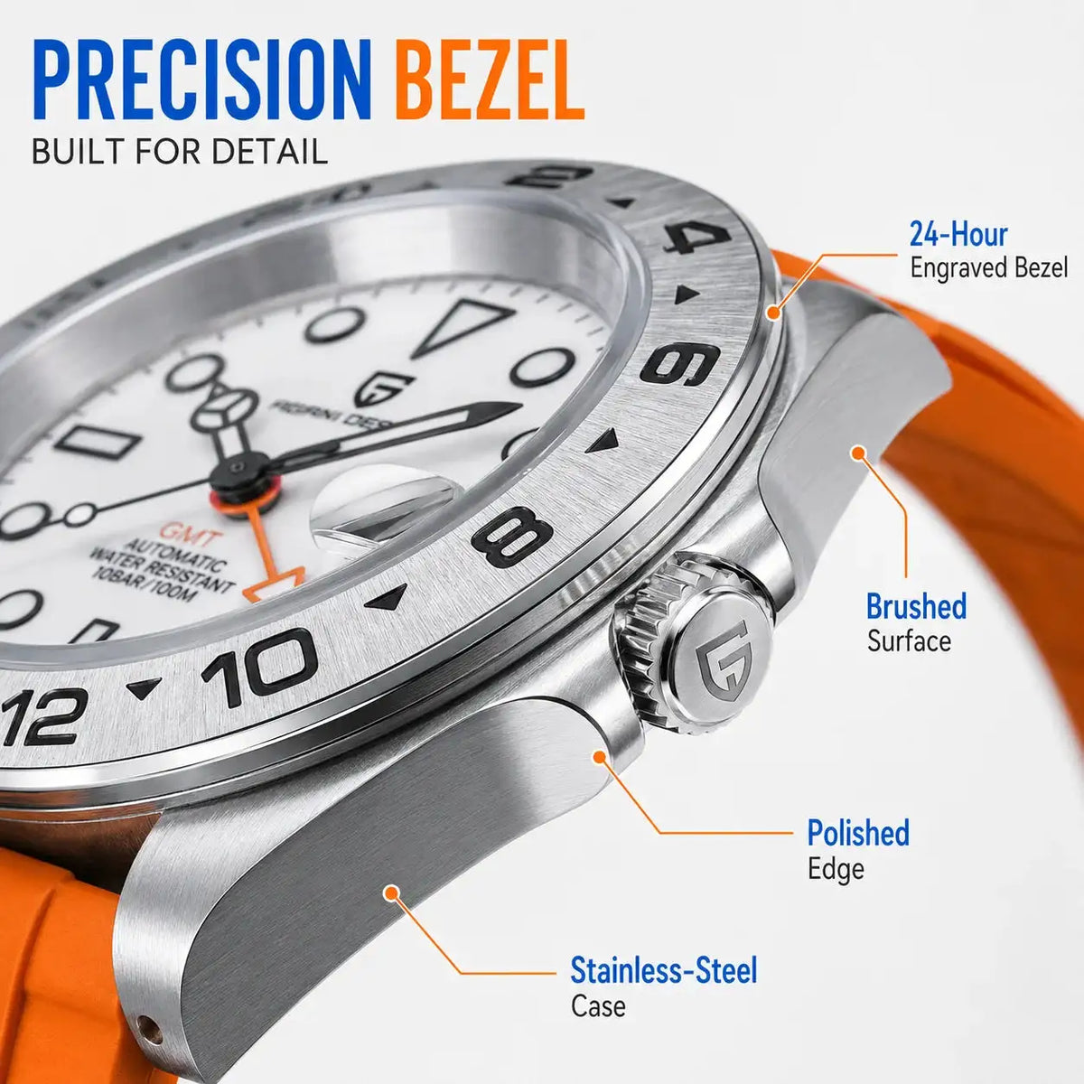 Pagani Design Gmt Automatic Watch Men — product image 5