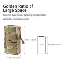 Outdoor Tactical Molle Waist Bag 600D Camouflage Fanny Pack