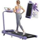 Space Saving Home Office Treadmill Incline Foldable Handlebar