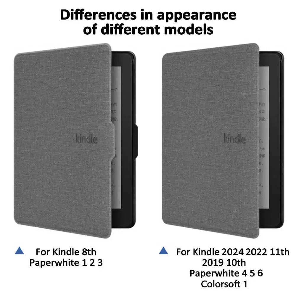 Case for Kindle 2024 2022 2021 Paperwhite Colorsoft 1 2 3 5 6 10 11 12th Generation 6 6.8 7 Inch Accessories Pouch Cover Funda