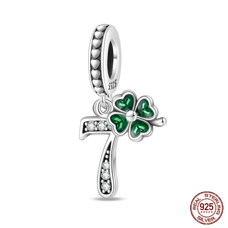 100 Sterling Silver Four Leaf Clover
