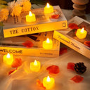 Safe Flameless LED Tealight Candles for Elegant Decor