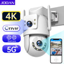 Jooan 4K 8MP HD Wifi PTZ Camera Outdoor 5G Dual Lens Security