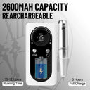 Portable Gel Nail Drill Kit: High-Speed Rechargeable Sander