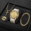 Arabic Dial Men Business Quartz Watch