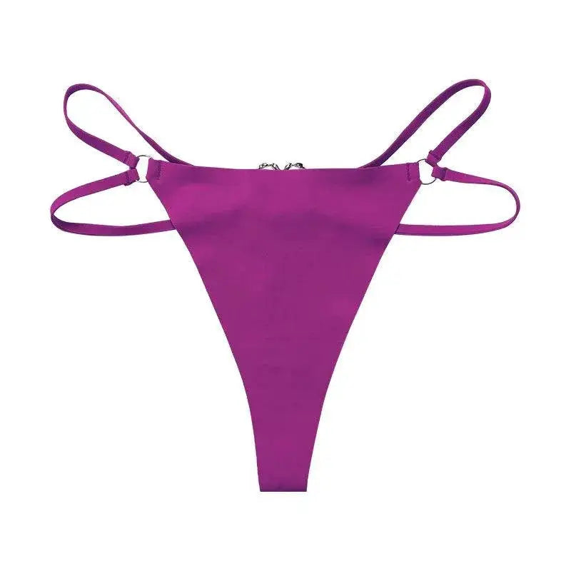 Iron Ring G String Lingerie Seductive Hollow Out Quality