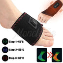 Electric Heat Foot and Hand Massager Vibrate Heat the Ankles Portable  Ankles Bracket Joints Relax for Winter Fitness Exercise