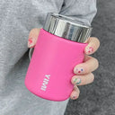 230ml Mini Stainless Steel Vacuum Thermos Mug Portable Pocket Flask Coffee Tea