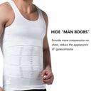 Men's Compression Shirts Tank Tops Slimming Body Shaper Vest