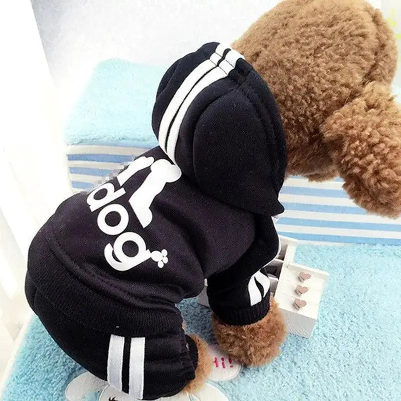 Comfort Jumpsuit for Small Dogs — black
