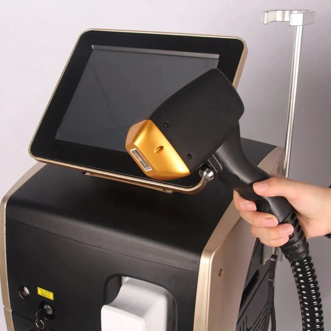 10 Bars Diode Laser Hair Removal Machine Ice Platinum Cooling System Skin Care Depilator 5000W 4 Wave 755 808 940 1064nm