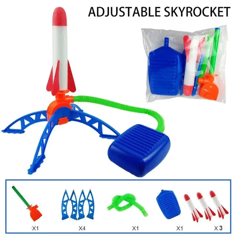 Ultimate Kid Friendly Outdoor Rocket Launcher Set Soars 120ft