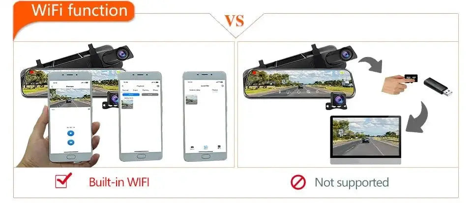 Clear Dash Cam for Drivers Parking — product view 13