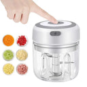 250ML Electric Garlic Grinder Wireless Portable Baby Food Processor