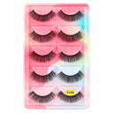 Ultimate 3D Mink False Eyelashes Variety Pack Fluffy Natural